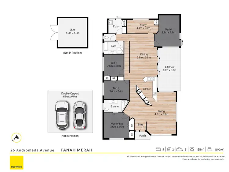 Floorplan of Homely house listing, 26 Andromeda Avenue, Tanah Merah QLD 4128