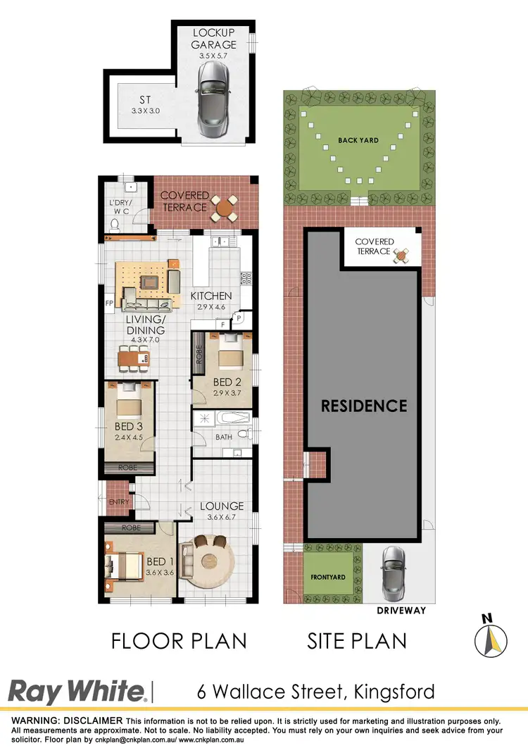 Floorplan of Homely house listing, 6 Wallace Street, Kingsford NSW 2032