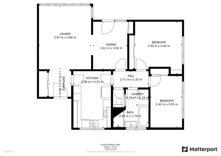 Floorplan of Homely unit listing, 9/21 Splatt Street, Swan Hill VIC 3585