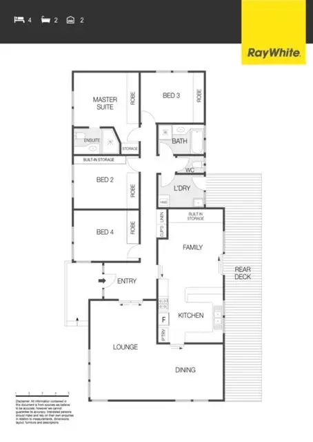 Floorplan of Homely house listing, 49 McBryde Crescent, Wanniassa ACT 2903