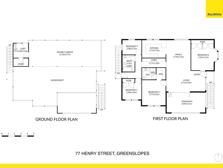 Floorplan of Homely house listing, 77 Henry Street, Greenslopes QLD 4120