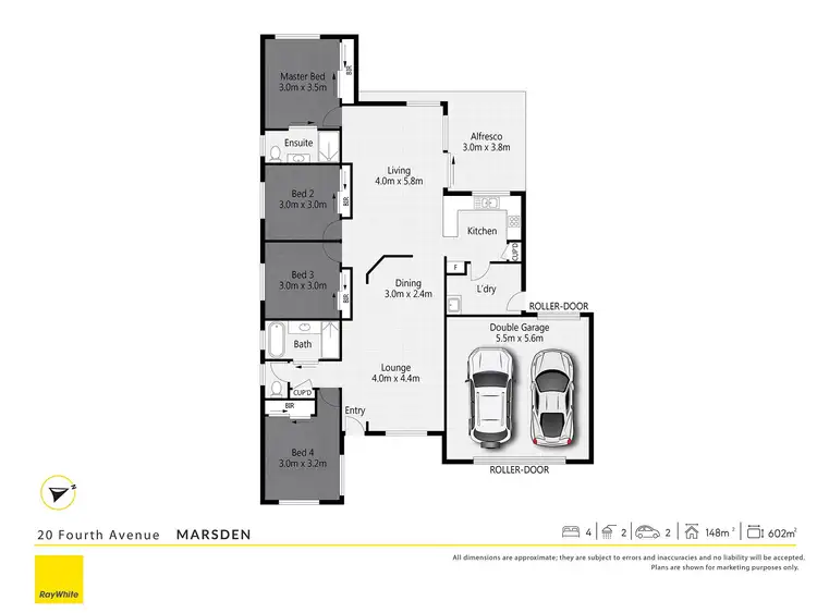 Floorplan of Homely house listing, 20 Fourth Avenue, Marsden QLD 4132