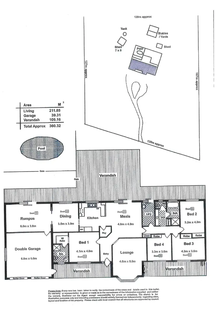 Floorplan of Homely house listing, 5 Ward Belt Road (Gawler Belt), Ward Belt SA 5118