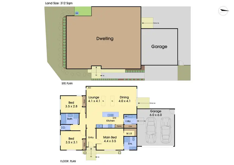 Floorplan of Homely house listing, 61 Fortress Road, Doreen VIC 3754
