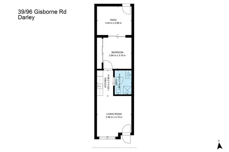 Floorplan of Homely unit listing, 38/96 Gisborne Road, Bacchus Marsh VIC 3340
