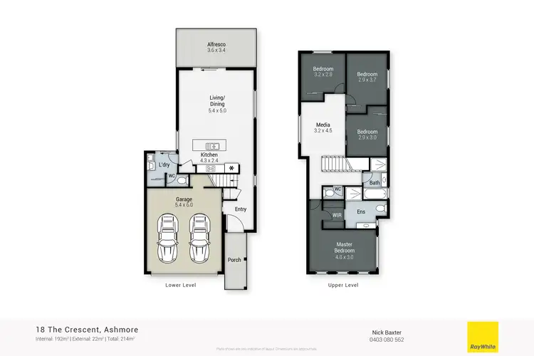 Floorplan of Homely house listing, 18 The Crescent, Ashmore QLD 4214