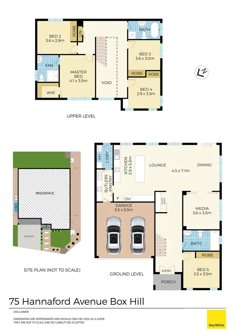 Floorplan of Homely house listing, 75 Hannaford Avenue, Box Hill NSW 2765