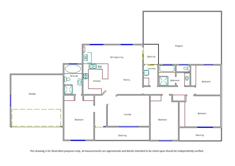 Floorplan of Homely house listing, 52 Albert Parade, Bordertown SA 5268