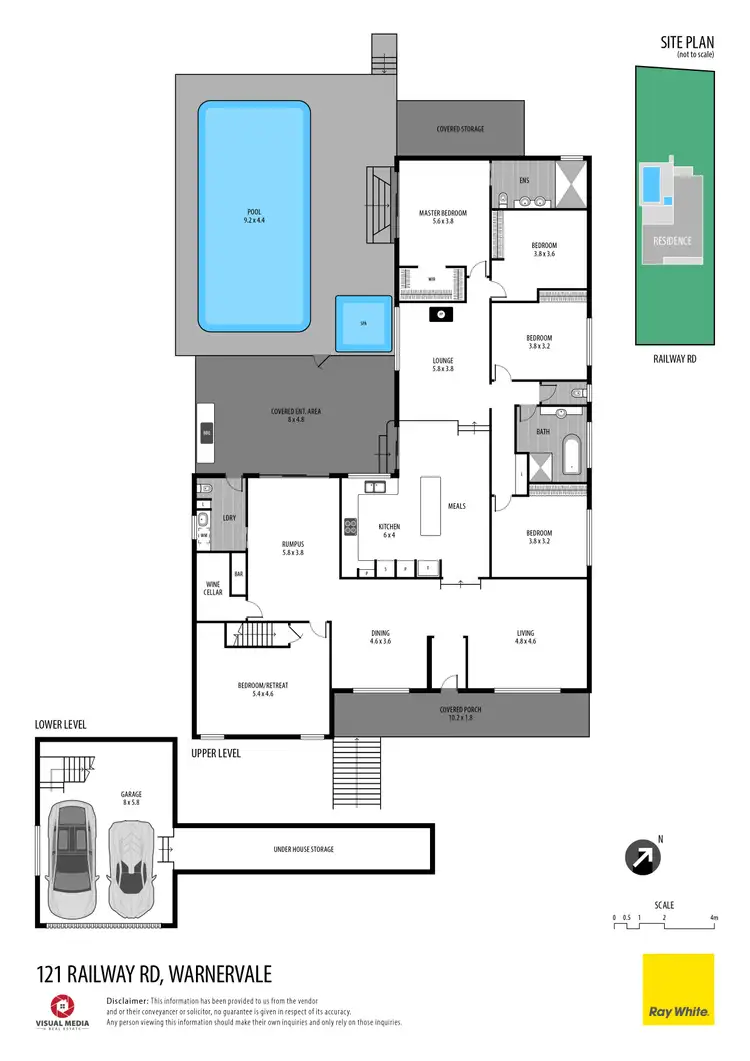 Floorplan of Homely house listing, 121 Railway Road, Warnervale NSW 2259