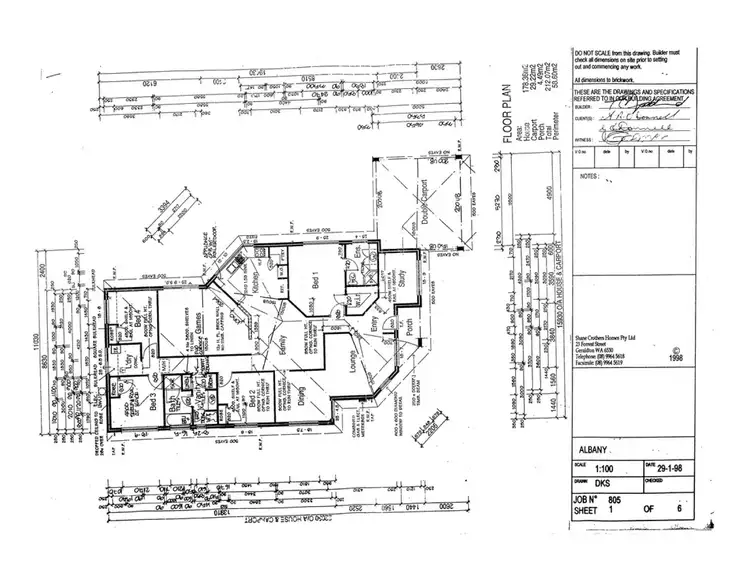 Floorplan of Homely house listing, 2 Seahorse Loop, Port Denison WA 6525