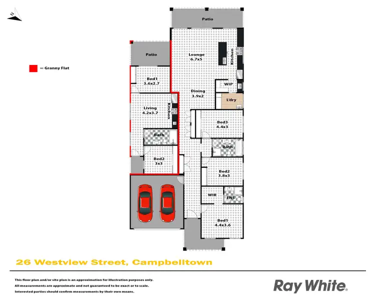 Floorplan of Homely house listing, 26 Westview Street, Campbelltown NSW 2560