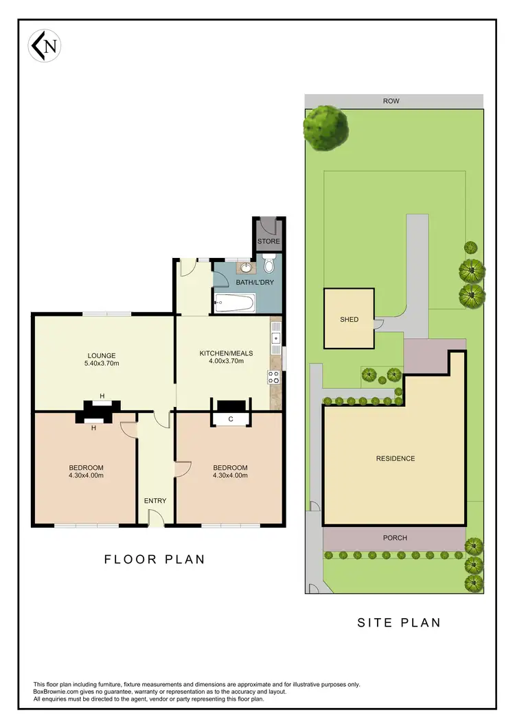 Floorplan of Homely house listing, 10 Queen Street, Coburg VIC 3058