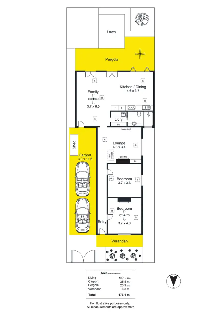 Floorplan of Homely house listing, 14 John Street, Eastwood SA 5063