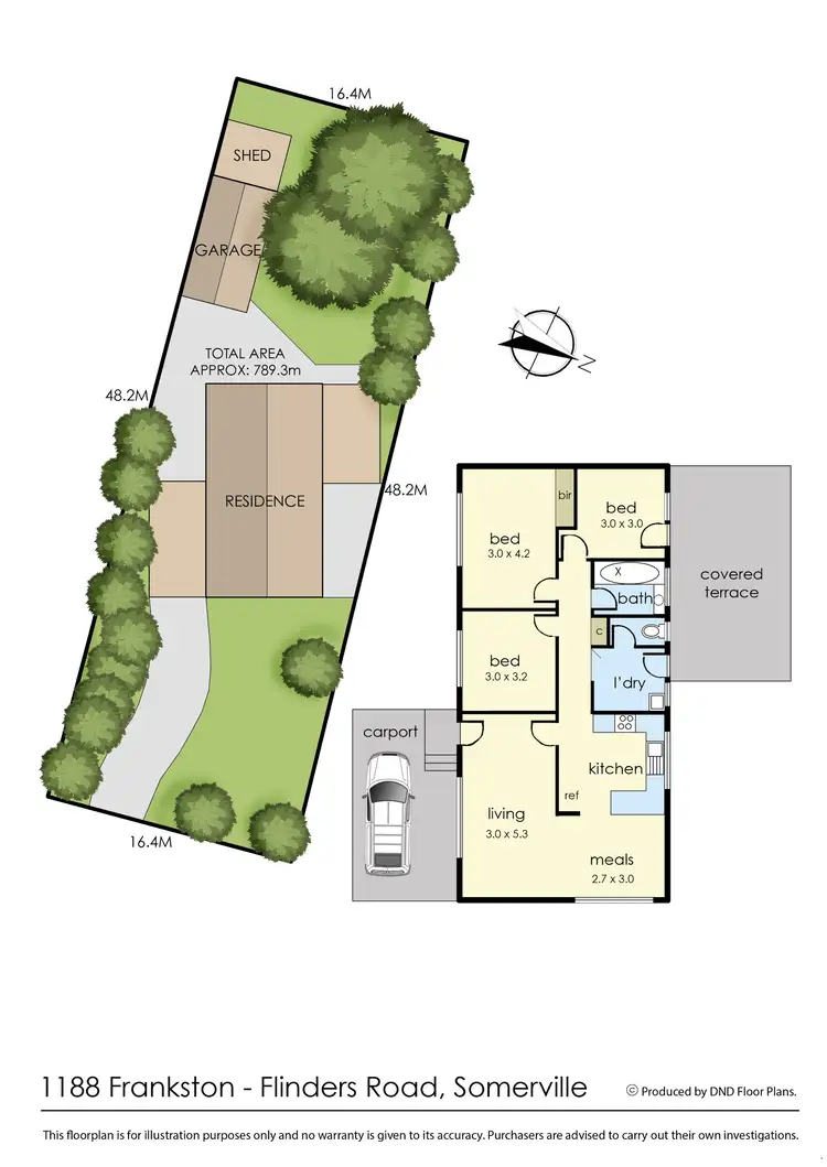Floorplan of Homely house listing, 1188 Frankston-Flinders Road, Somerville VIC 3912