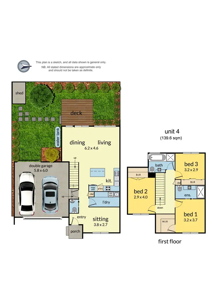 Floorplan of Homely townhouse listing, 2/16 Gordon Street, Croydon VIC 3136
