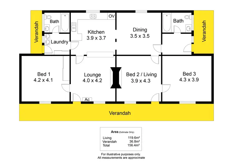 Floorplan of Homely house listing, 1 Taskers Lane, North Adelaide SA 5006