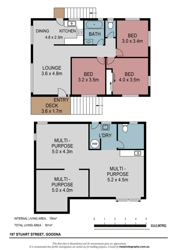 Floorplan of Homely house listing, 197 Stuart Street, Goodna QLD 4300