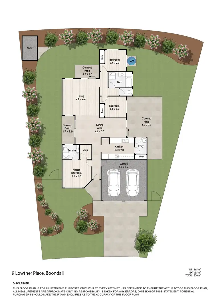 Floorplan of Homely house listing, 9 Lowther Place, Boondall QLD 4034