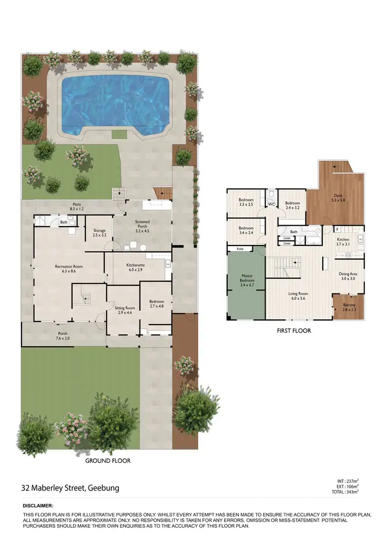 Floorplan of Homely house listing, 32 Maberley Street, Geebung QLD 4034