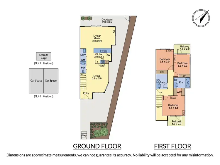 Floorplan of Homely townhouse listing, 8/3-5 Milton Street, Ferntree Gully VIC 3156