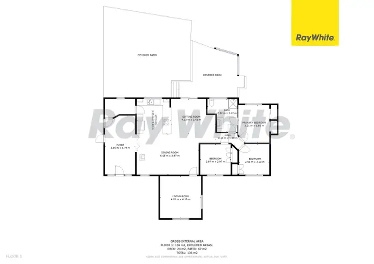 Floorplan of Homely house listing, 128 North Arm Road, North Arm QLD 4561