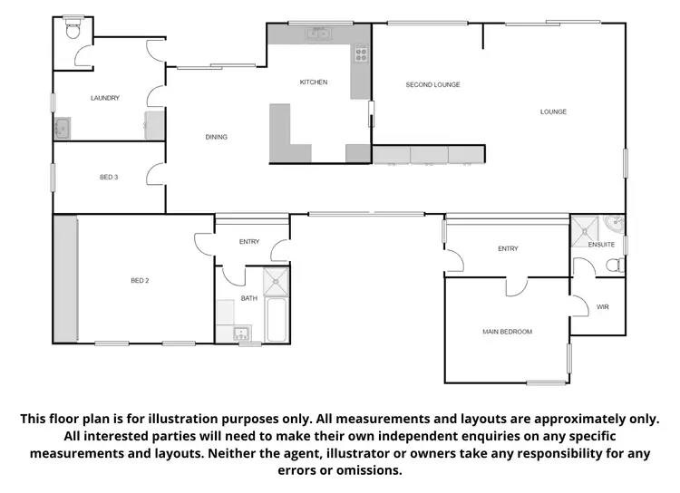 Floorplan of Homely house listing, 30 Donaldson Terrace, Port Augusta West SA 5700