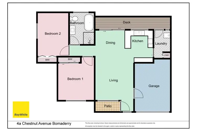 Floorplan of Homely house listing, 4A Chestnut Avenue, Bomaderry NSW 2541
