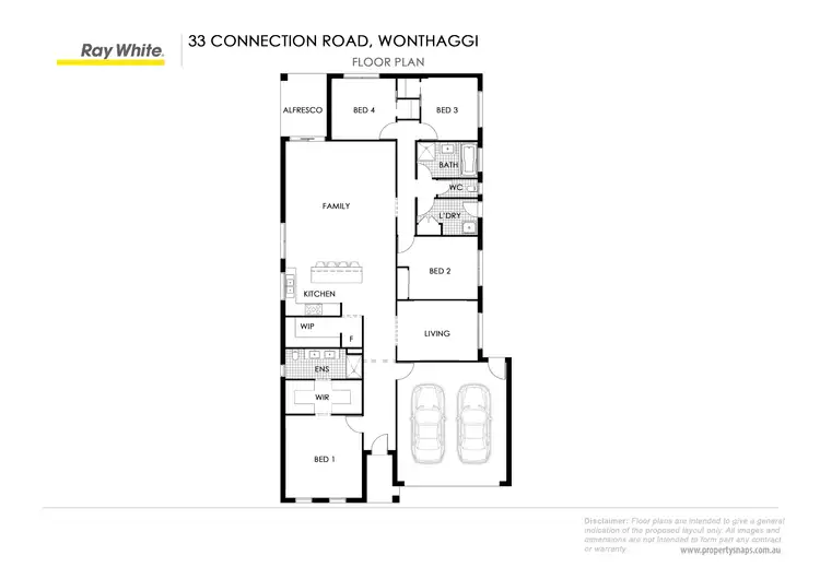 Floorplan of Homely house listing, 33 Connection Road, Wonthaggi VIC 3995