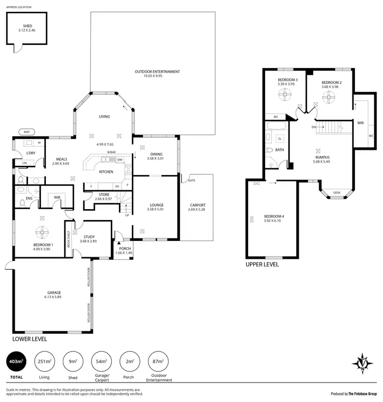 Floorplan of Homely house listing, 47 Daveys Road, Flagstaff Hill SA 5159