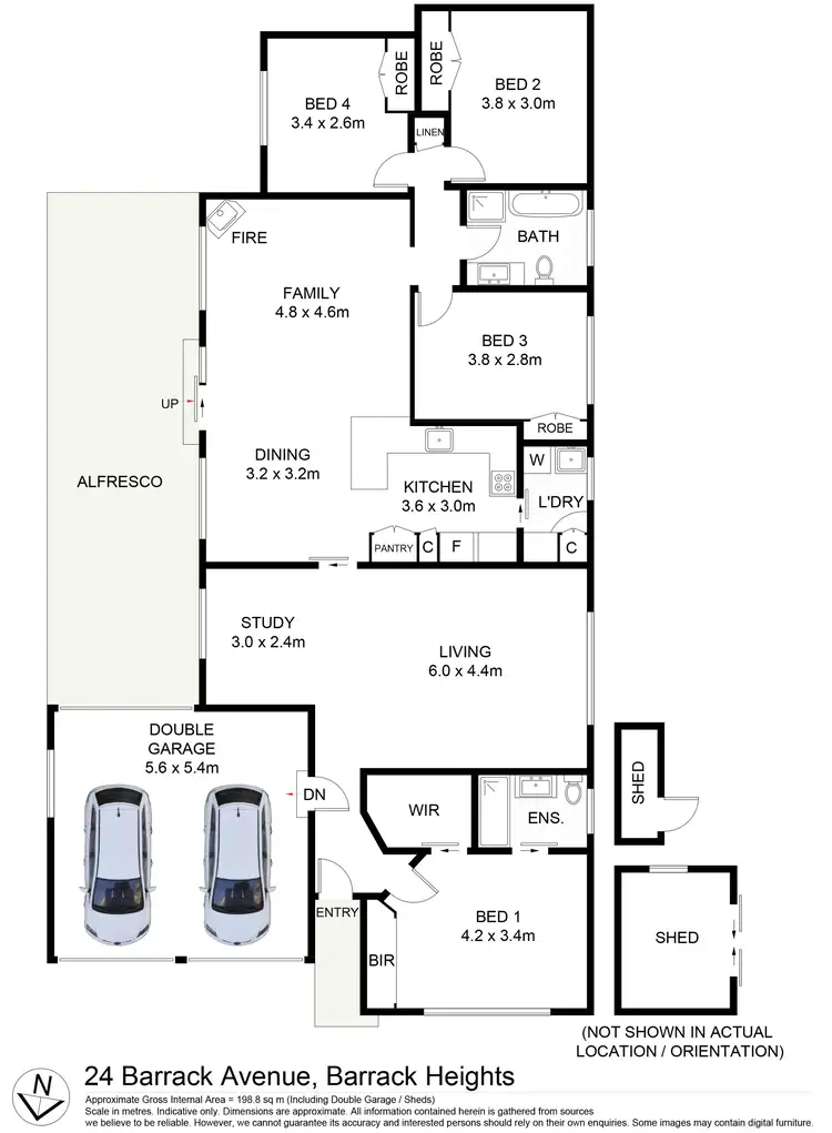 Floorplan of Homely house listing, 24 Barrack Avenue, Barrack Heights NSW 2528
