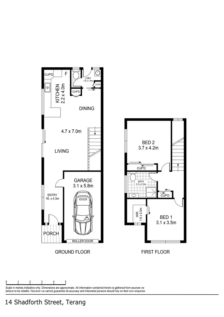 Floorplan of Homely house listing, 14 Shadforth Street, Terang VIC 3264