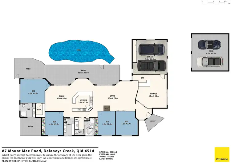 Floorplan of Homely house listing, 87 Mount Mee Road, Delaneys Creek QLD 4514