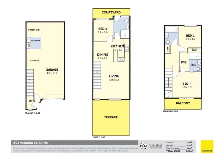 Floorplan of Homely house listing, 3/93 Manning Street, Kiama NSW 2533