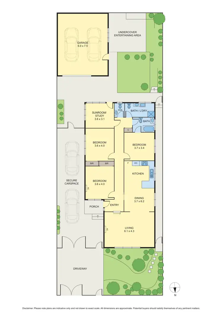 Floorplan of Homely house listing, 43 Marks Street, Coburg VIC 3058
