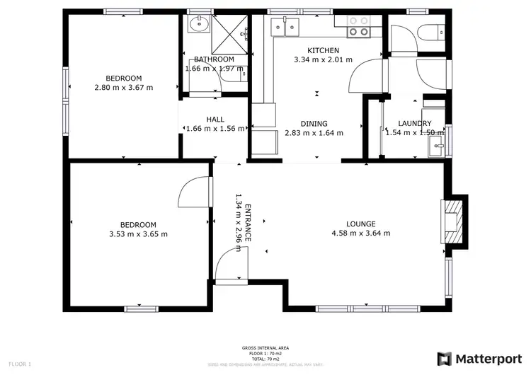 Floorplan of Homely house listing, 5 Mundara Street, Swan Hill VIC 3585