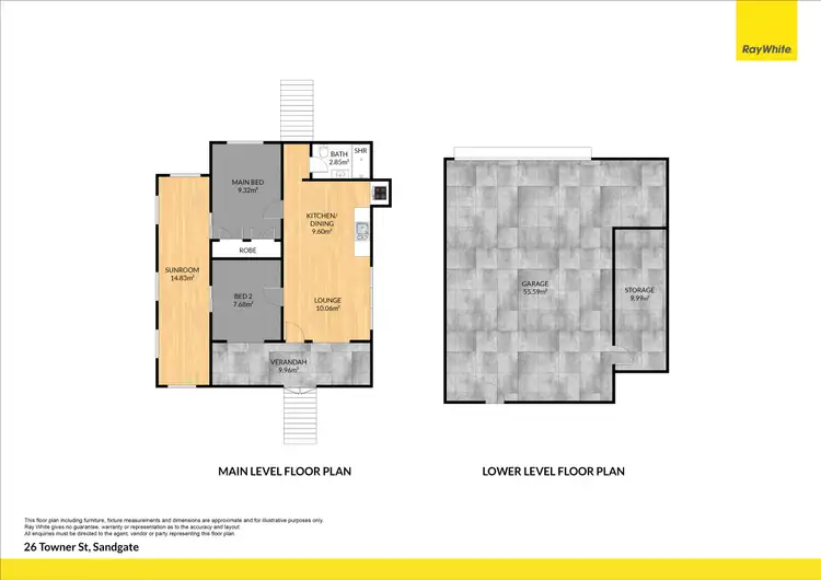 Floorplan of Homely house listing, 26 Towner Street, Sandgate QLD 4017