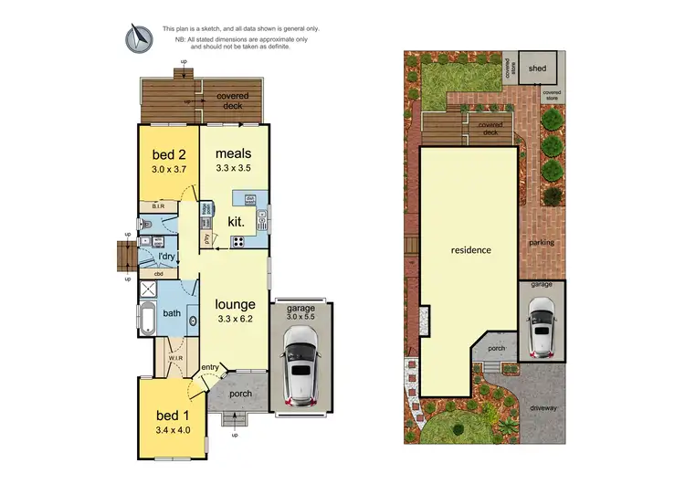 Floorplan of Homely house listing, 1/41A Vinter Avenue, Croydon VIC 3136