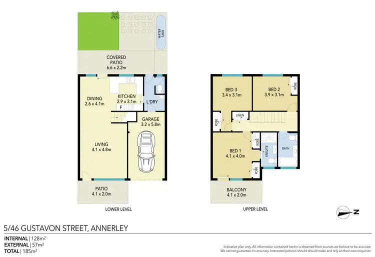 Floorplan of Homely townhouse listing, 4/56 Gustavson Street, Annerley QLD 4103