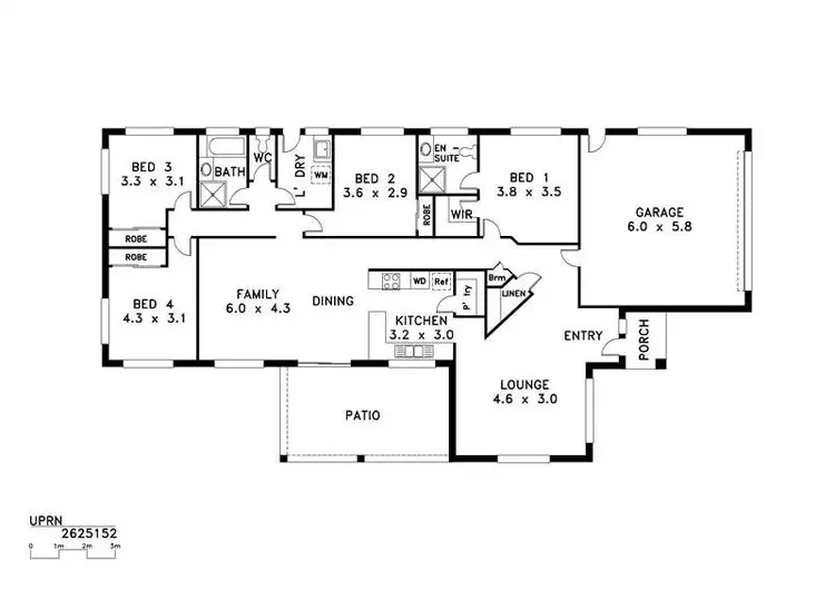 Floorplan of Homely house listing, 25 Bellingham Crescent, Kirwan QLD 4817