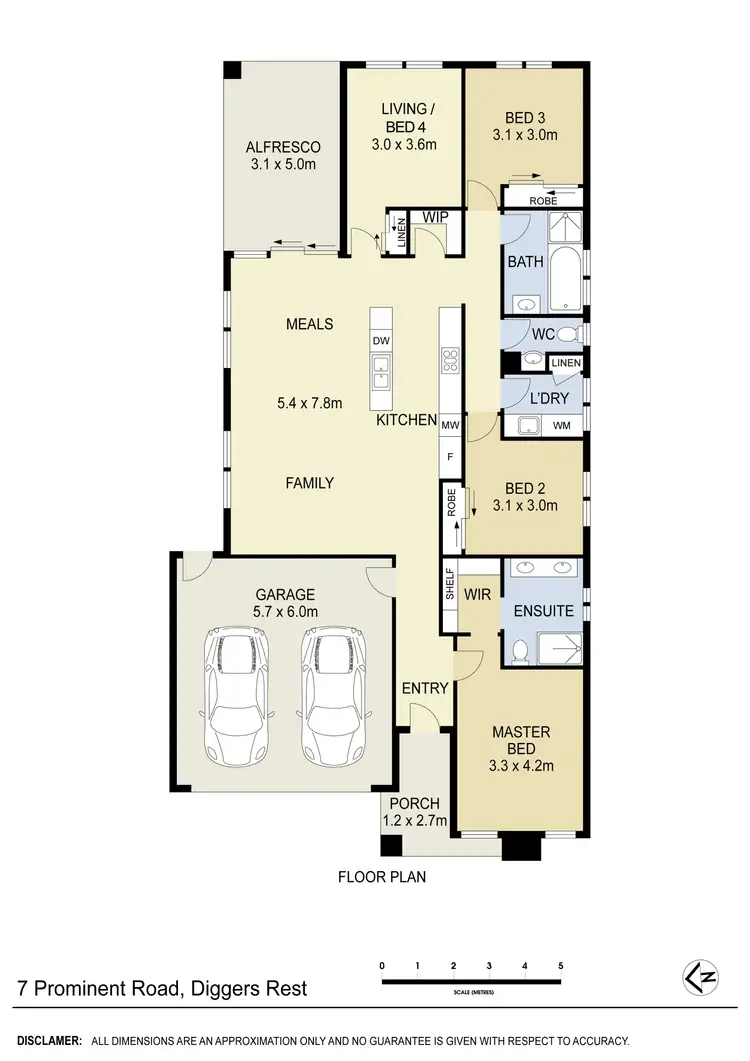 Floorplan of Homely house listing, 7 Prominent Road, Diggers Rest VIC 3427