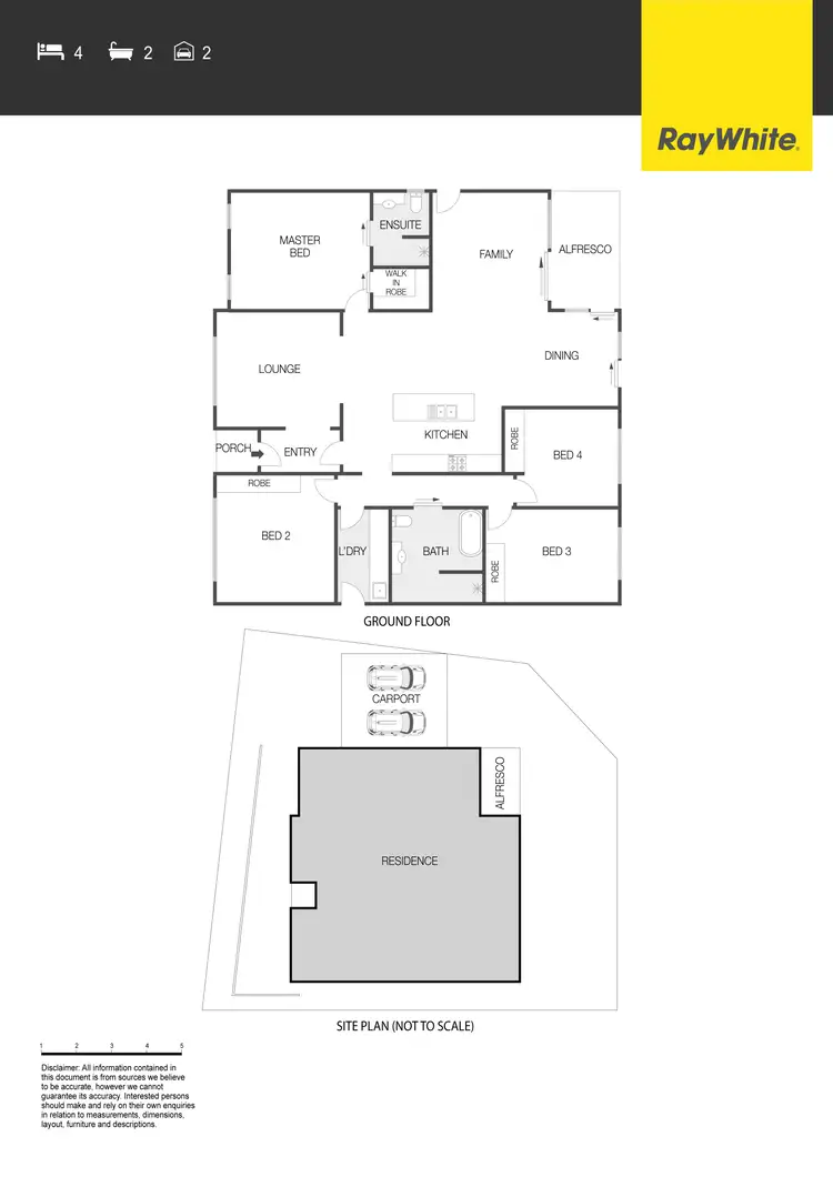 Floorplan of Homely house listing, 8B Beaurepaire Crescent, Holt ACT 2615