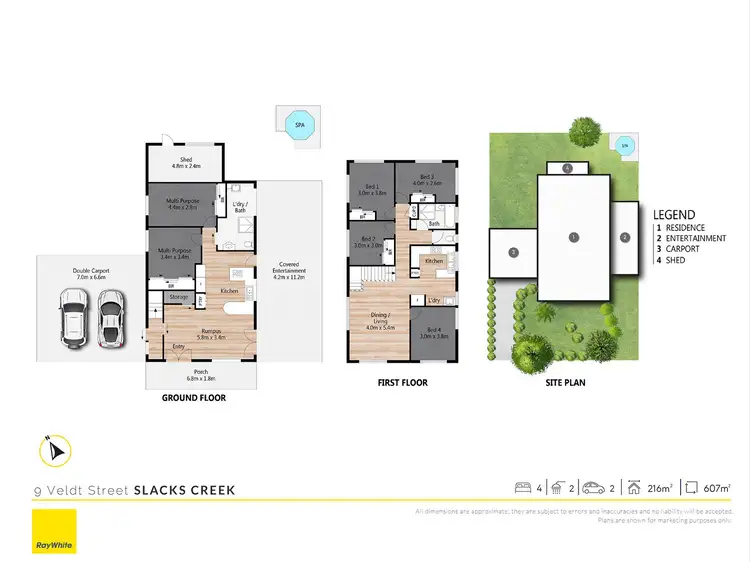 Floorplan of Homely house listing, 9 Veldt Street, Slacks Creek QLD 4127