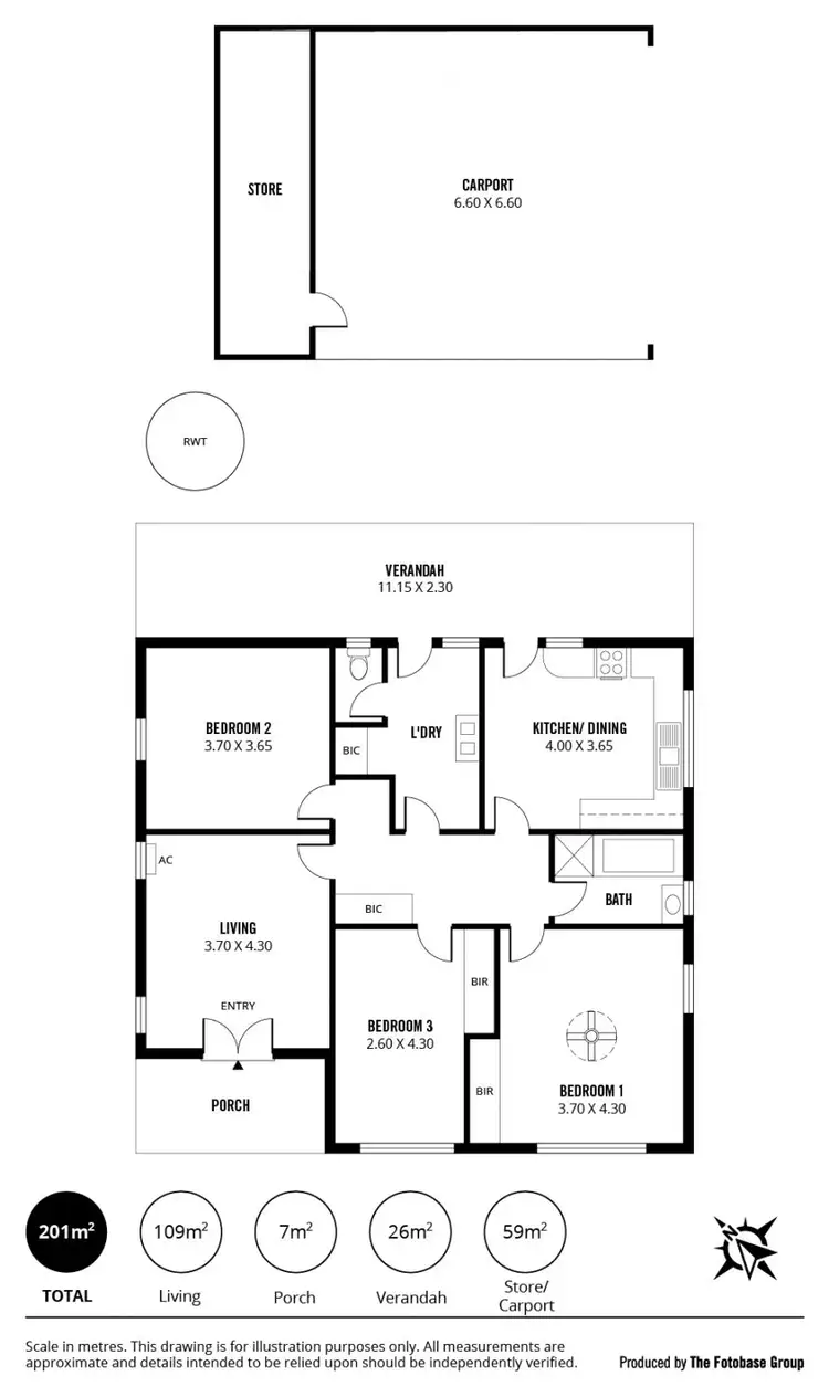 Floorplan of Homely house listing, 24 Murray Street, Strathalbyn SA 5255