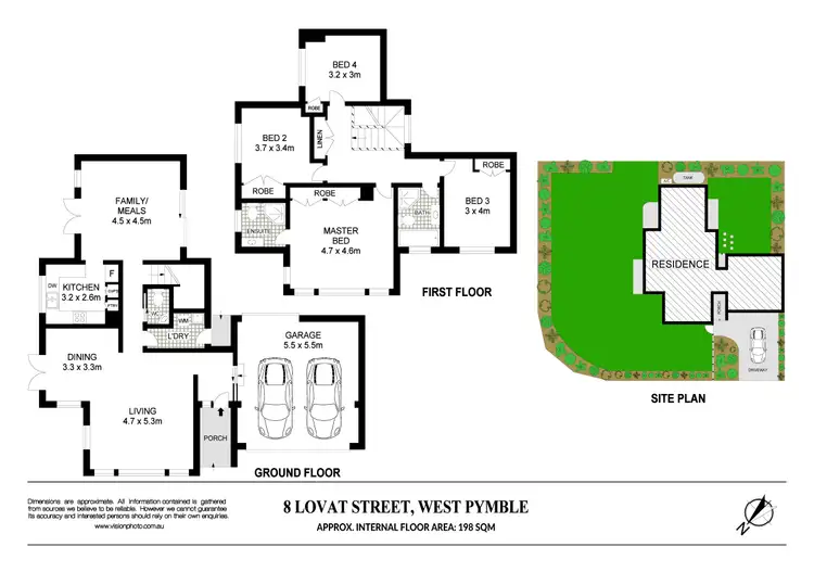 Floorplan of Homely house listing, 8 Lovat Street, West Pymble NSW 2073