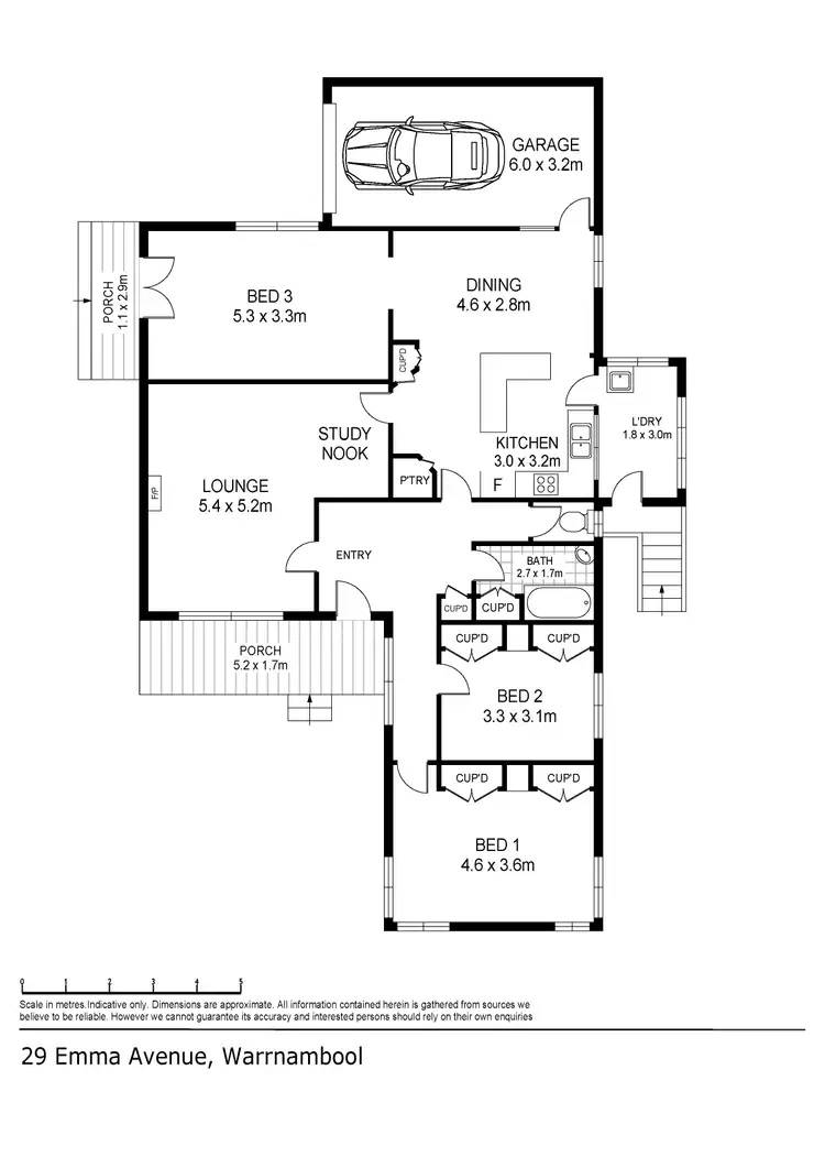 Floorplan of Homely house listing, 29 Emma Avenue, Warrnambool VIC 3280