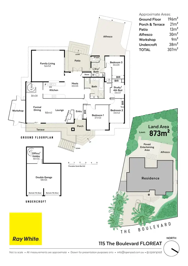 Floorplan of Homely house listing, 115 The Boulevard, Floreat WA 6014