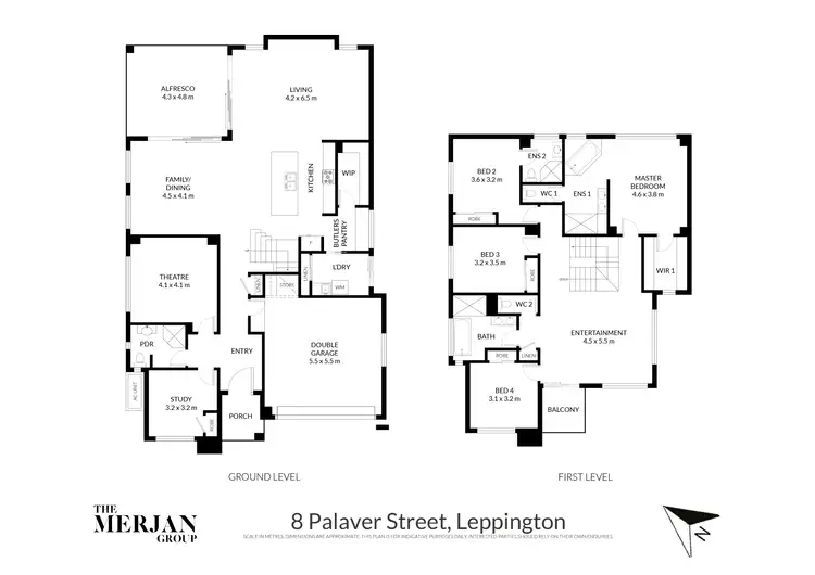 Floorplan of Homely house listing, 8 Palaver Street, Leppington NSW 2179