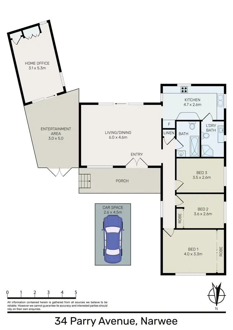 Floorplan of Homely house listing, 34 Parry Avenue, Narwee NSW 2209