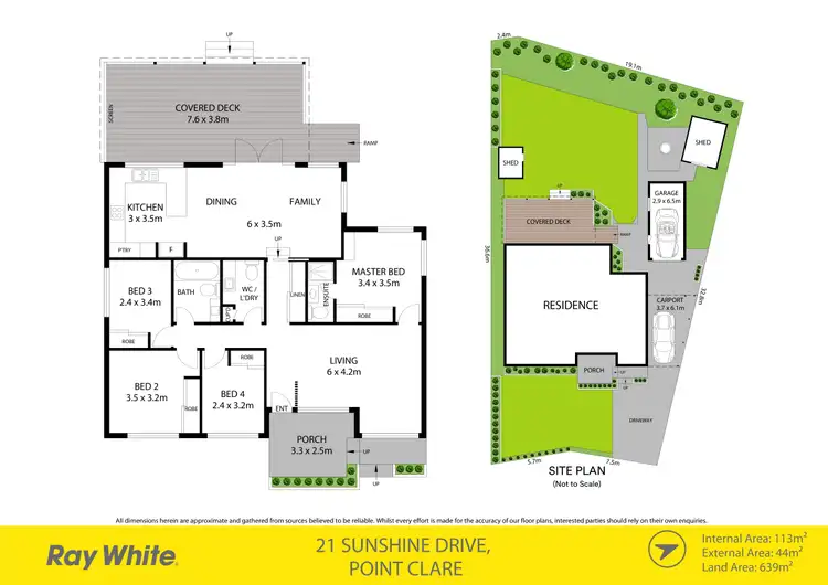 Floorplan of Homely house listing, 21 Sunshine Drive, Point Clare NSW 2250