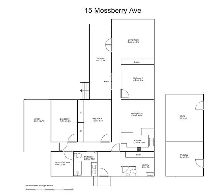 Floorplan of Homely house listing, 15 Mossberry Avenue, Junction Hill NSW 2460